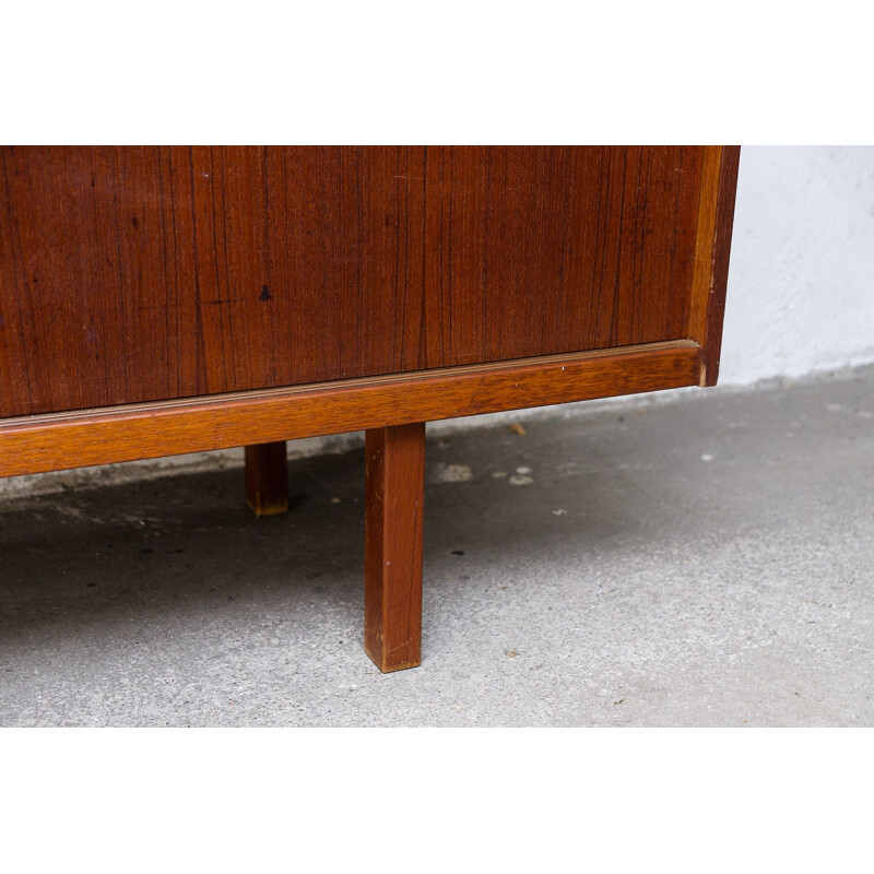 Vintage Teak Sideboard with sliding doors by Ulferts, Sweden 1960s