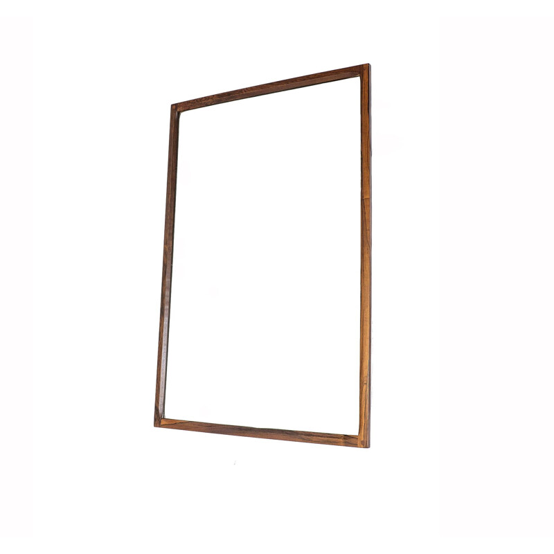 Vintage mirror for Aksel Kjersgaar in rosewood 1960s