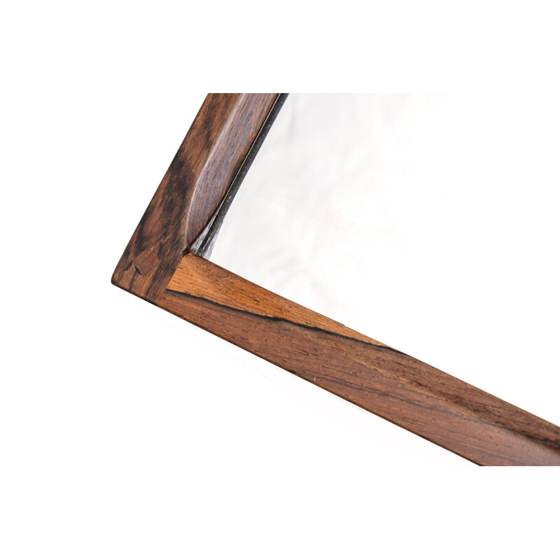 Vintage mirror for Aksel Kjersgaar in rosewood 1960s