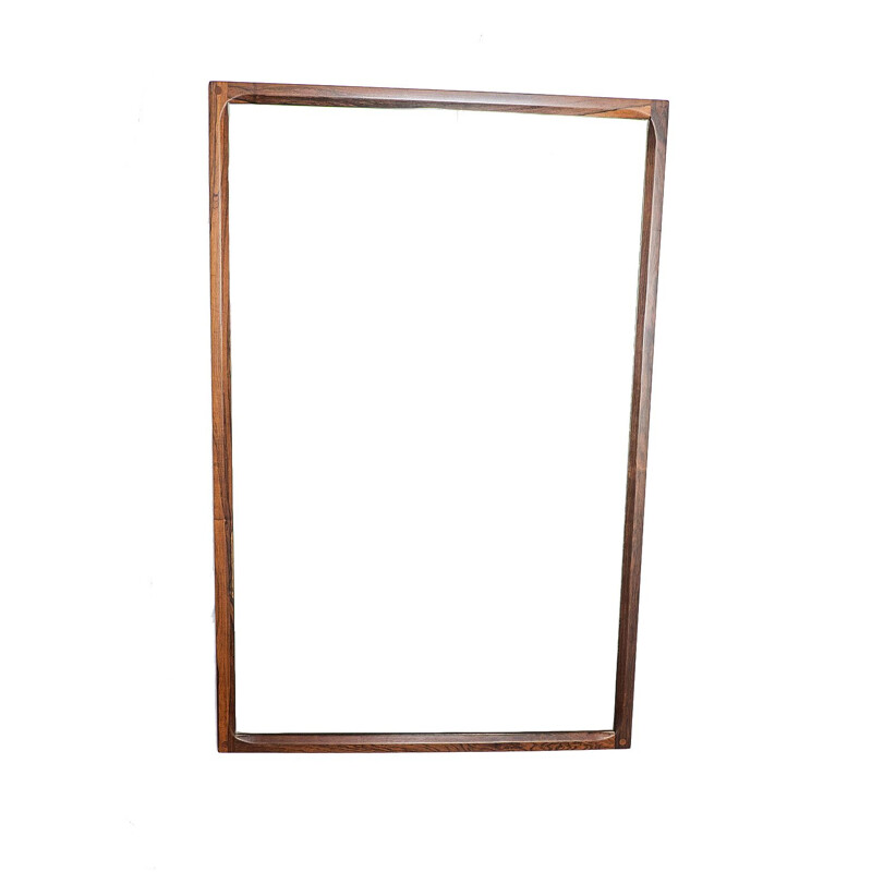 Vintage mirror for Aksel Kjersgaar in rosewood 1960s