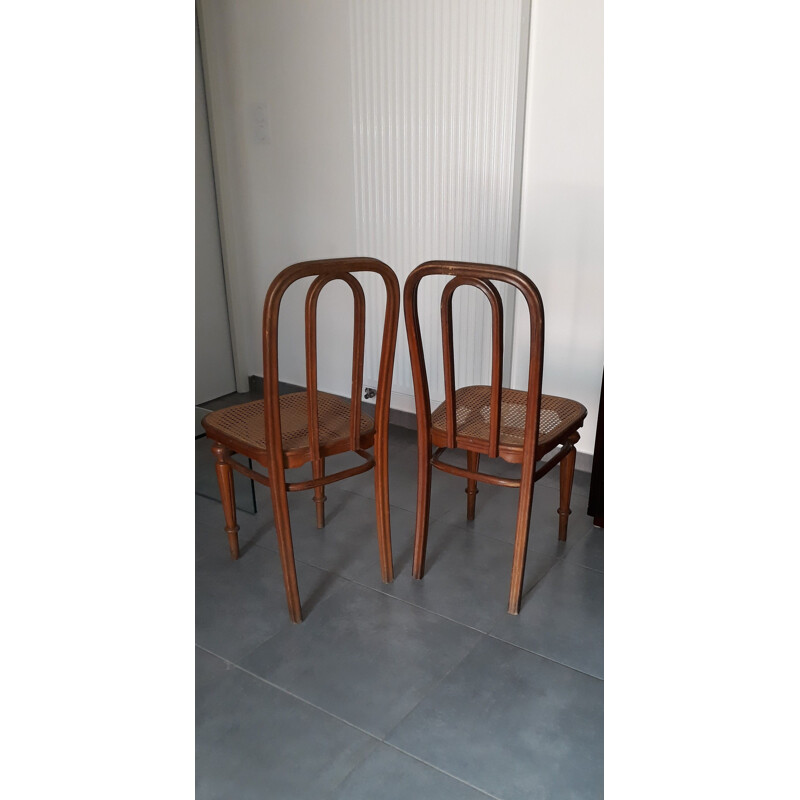 Vintage model 41 chair by Michael Thonet in wood 1930s