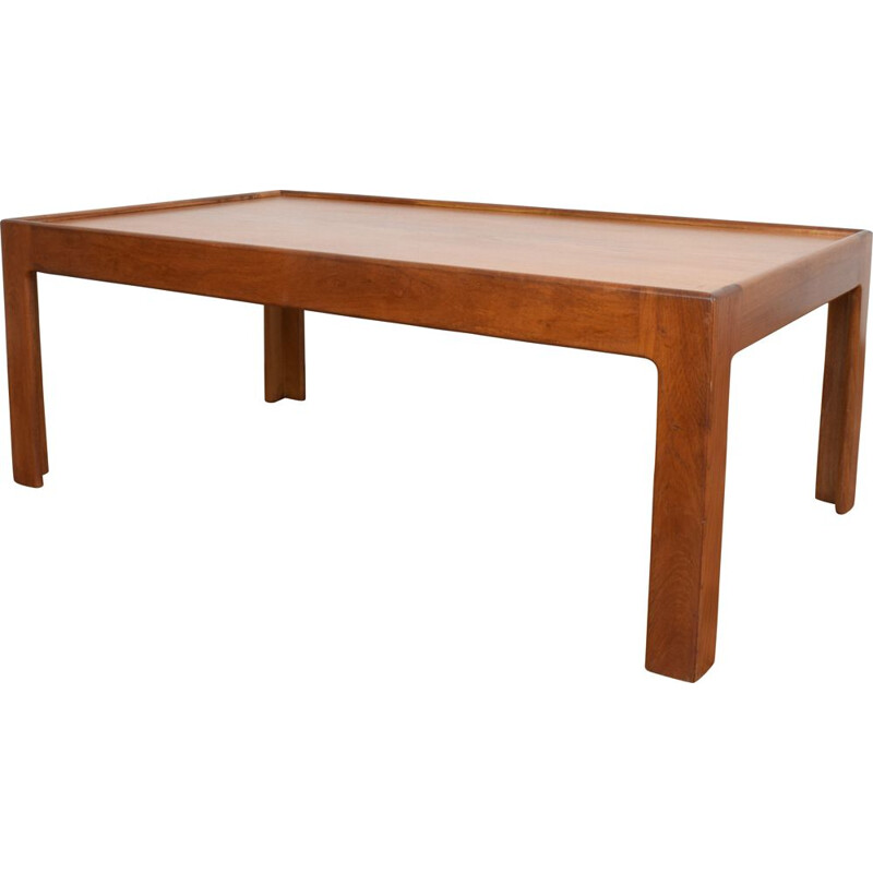 Vintage Danish Coffee Table in teak by Illum Wikkelsø, 1960s.