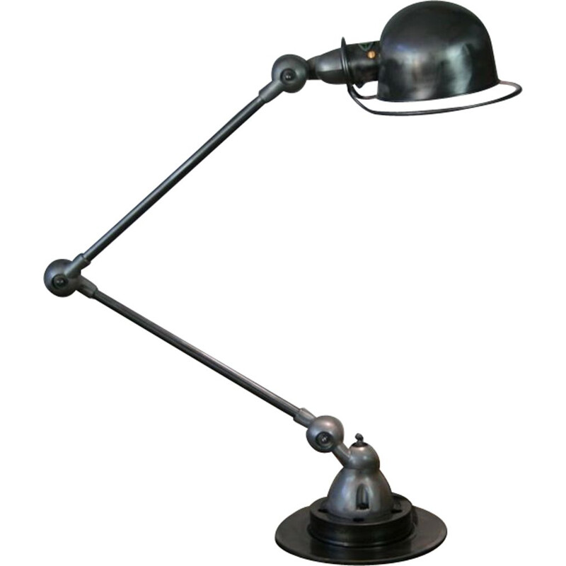 Vintage Jieldé steel lamp by Jean Louis Domecq