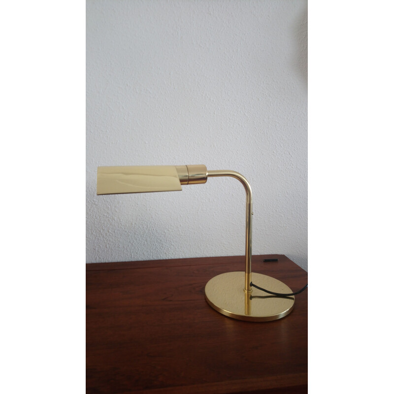 Vintage "Hansen Lamps" desk lamp for Metalarte in metal 1980