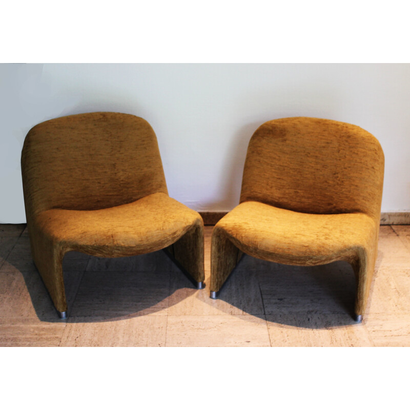 Pair of vintage alky chiars by G.Piretti,1969