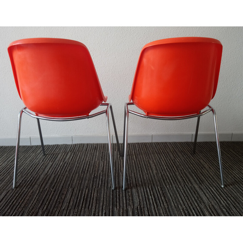 Set of 6 vintage chairs by Eero Aarnio for ASKO