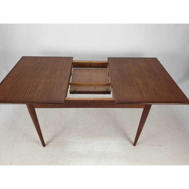 Extendable table in teak by Cees Braakman for Pastoe