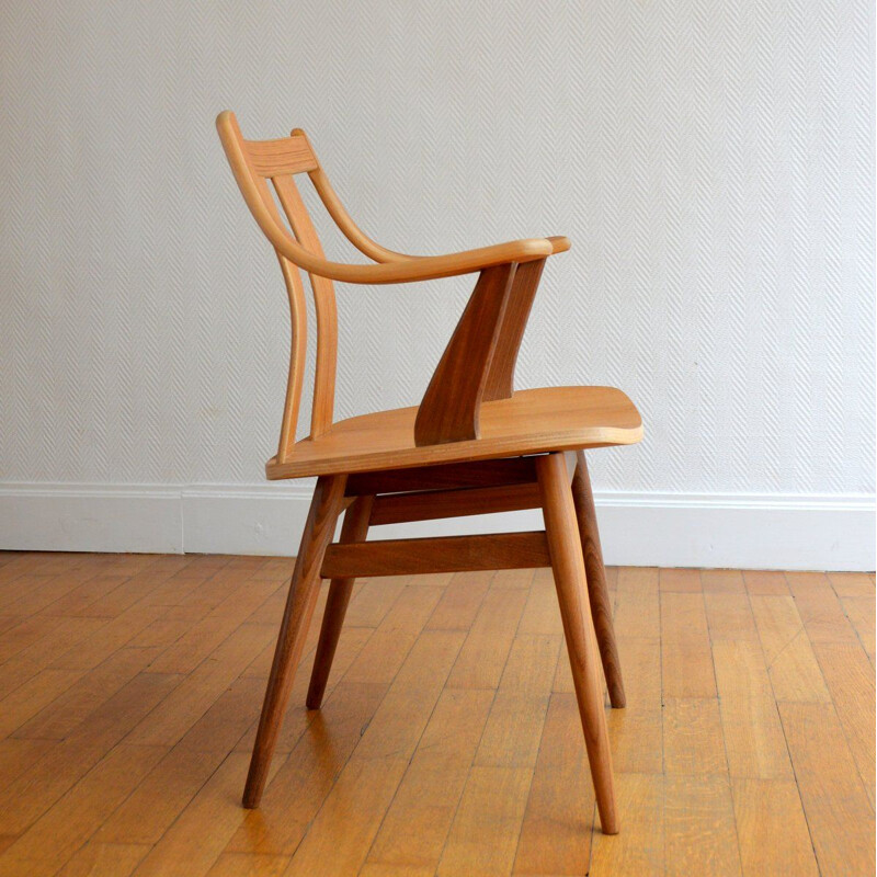 Vintage Scandinavian wooden chair