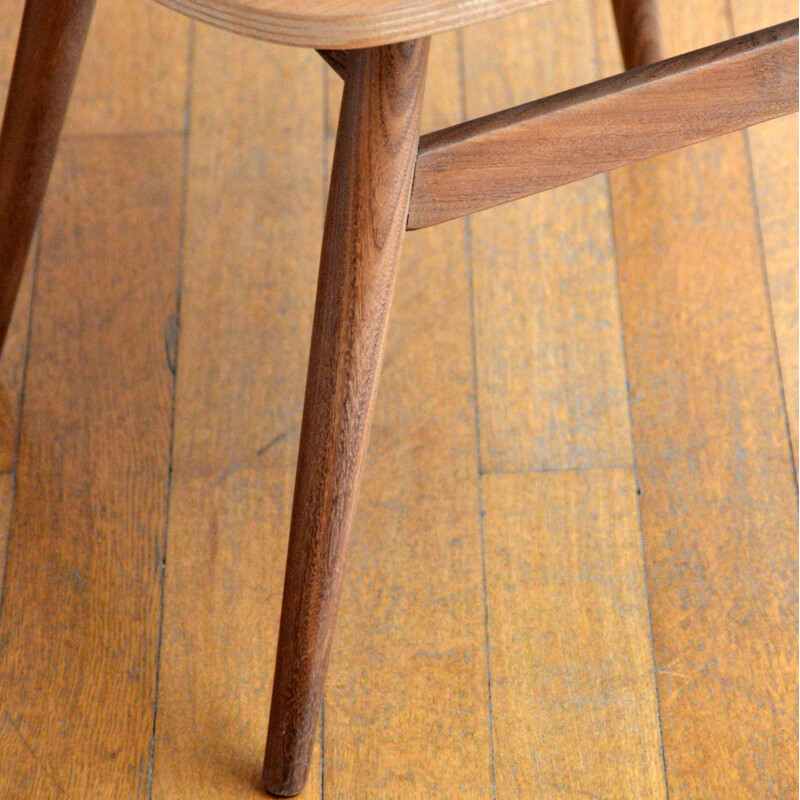 Vintage Scandinavian wooden chair