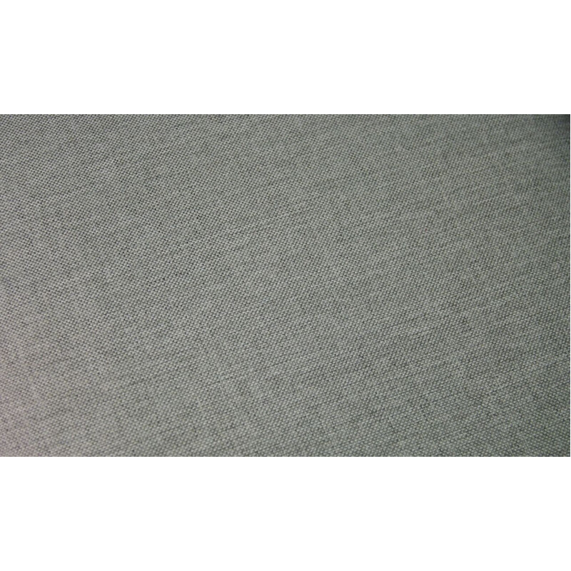 Fauteuil scandinave vintage en tissu gris