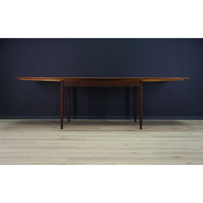 Vintage teak table, Danish design, 1960-1970s