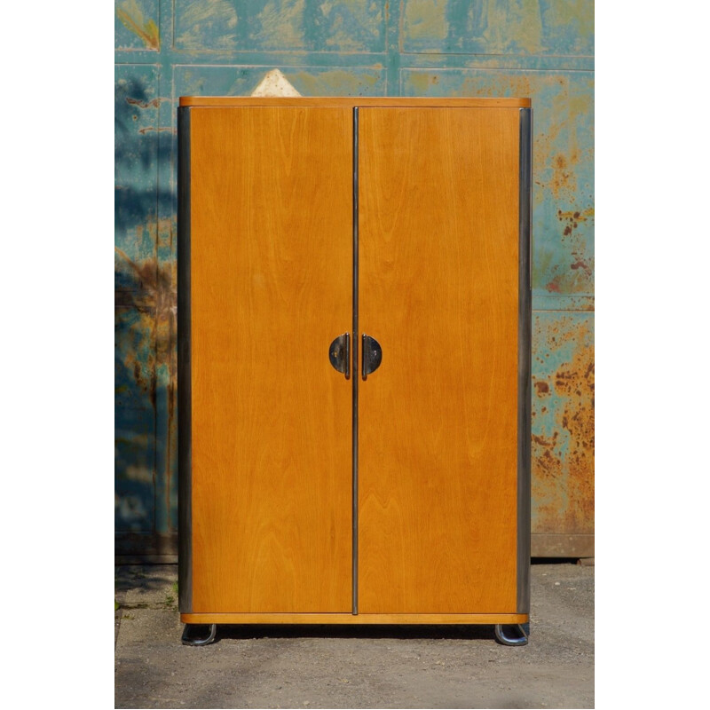 Vintage Bauhaus cabinet by Vichr a Spol, 1930s