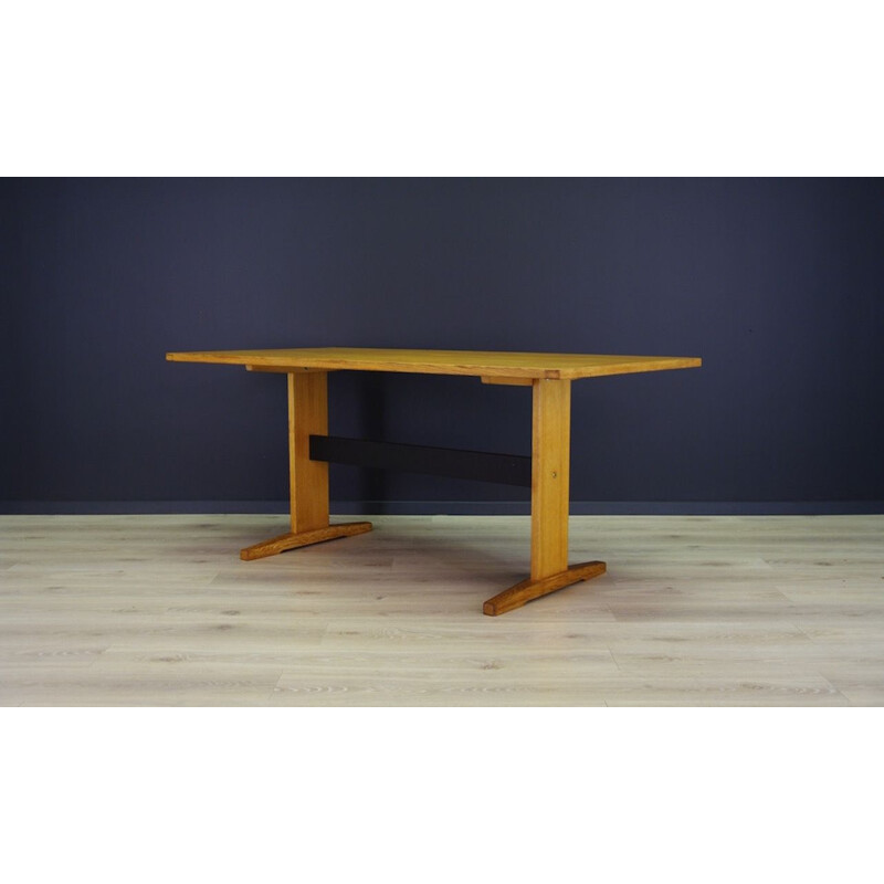 Scandinavian vintage table in ashwood