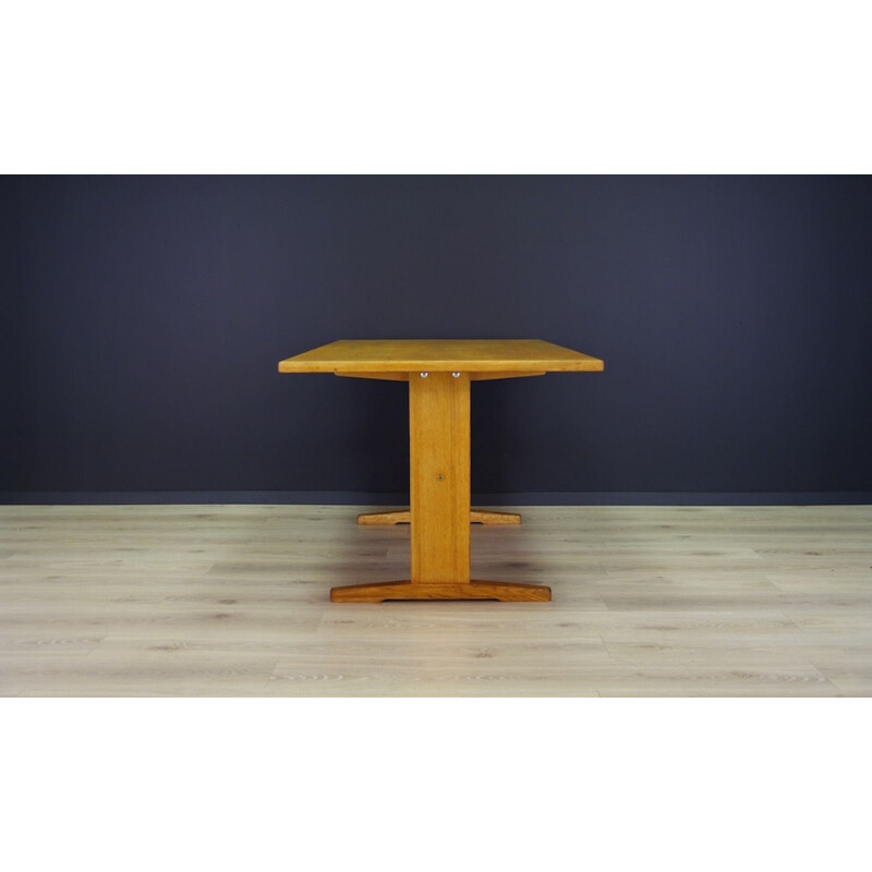 Scandinavian vintage table in ashwood