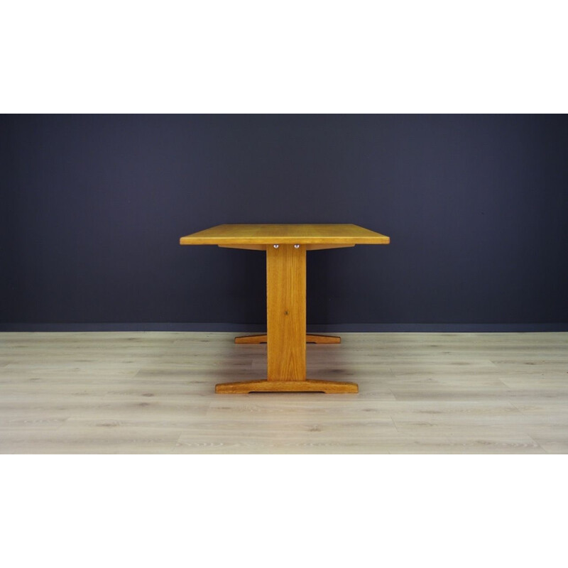 Scandinavian vintage table in ashwood