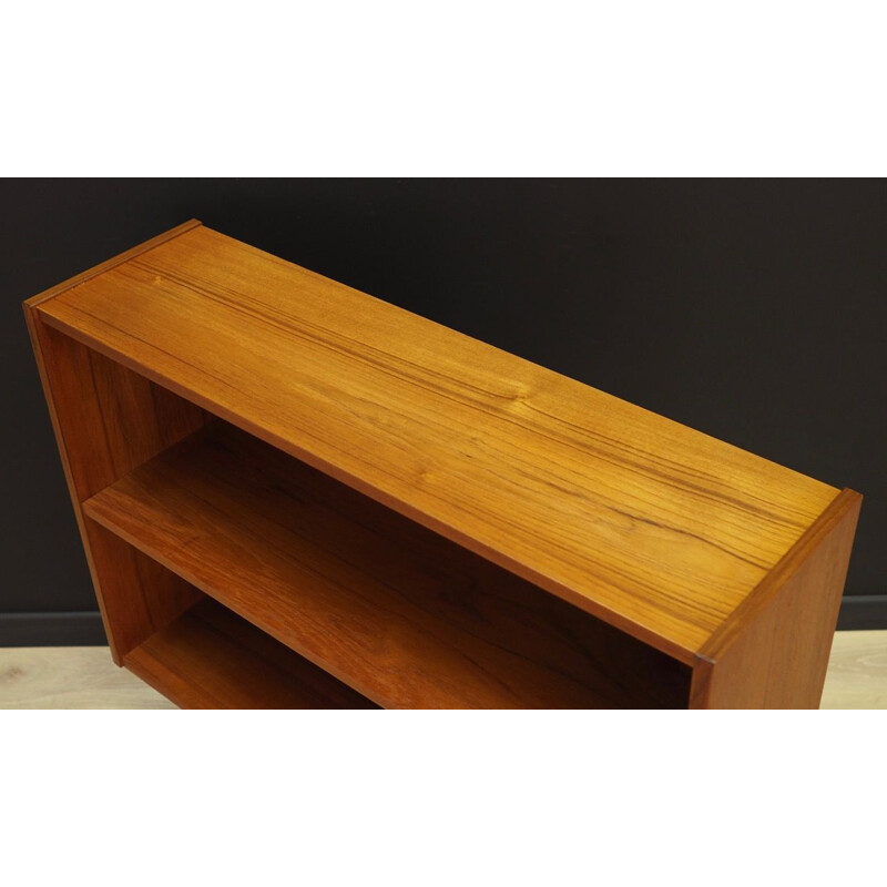 Vintage teak bookcase, Scandinavian design, 1960-70