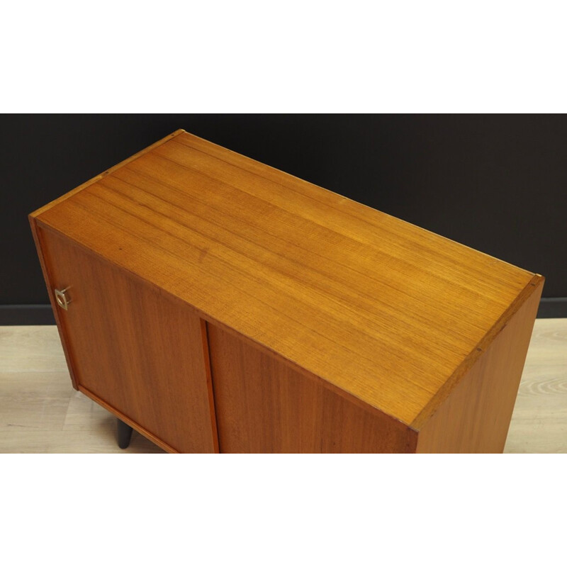 Small Vintage teak sideboard, Denmark, 1960-70s