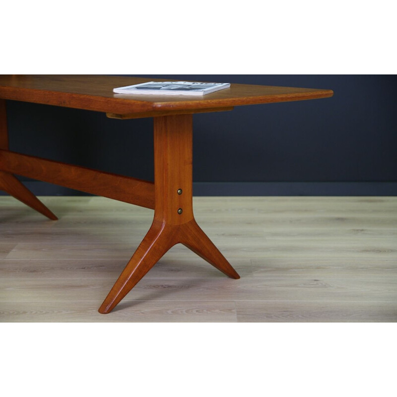 Vintage teak coffee table, Denmark, 1960-70s