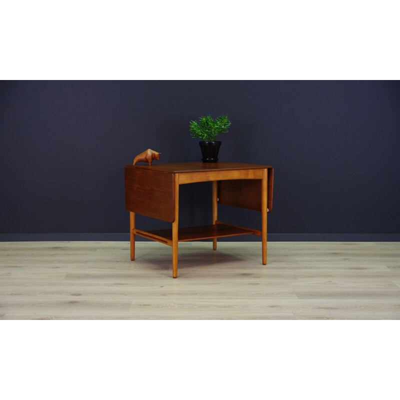 Vintage coffee table, At-32, by Hans J. Wegner, Denmark, 1960-70s Teak