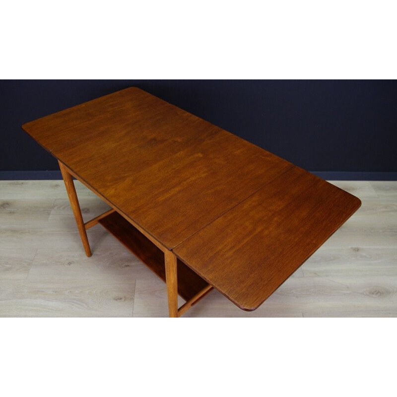 Vintage coffee table, At-32, by Hans J. Wegner, Denmark, 1960-70s Teak