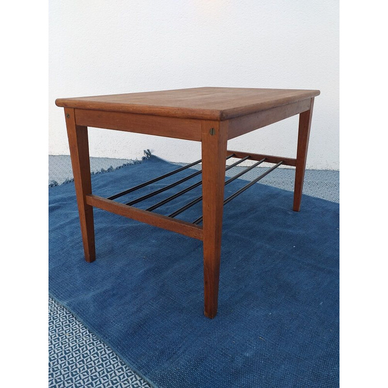 Scandinavian vintage teak coffee table, 1960s