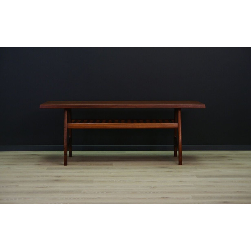 Vintage teak coffee table, Danish design, 1960s-1970s