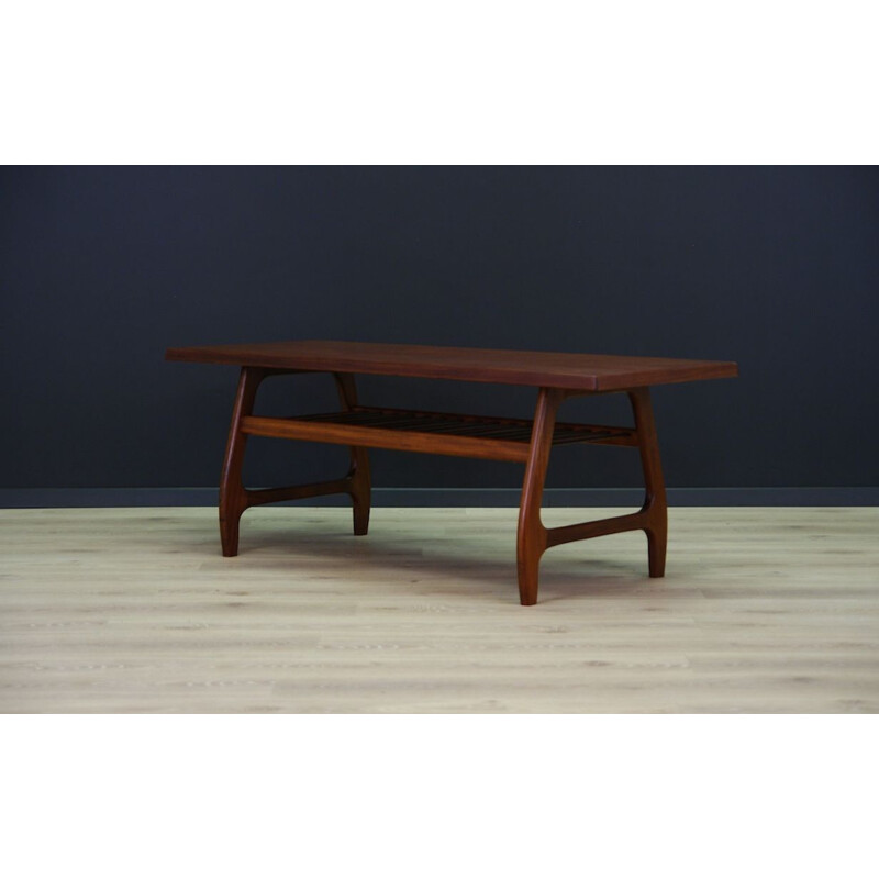 Vintage teak coffee table, Danish design, 1960s-1970s