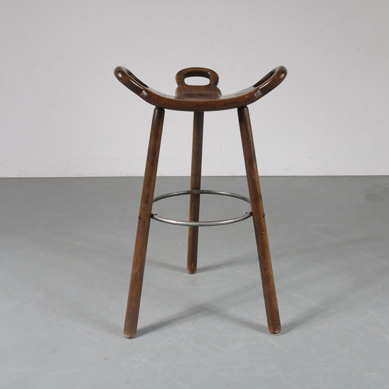 Vintage bar stool, Marbella Model, Spain, 1970