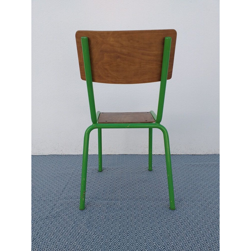 Paire de chaises écolier vintage, Modèle Mullca, 1950