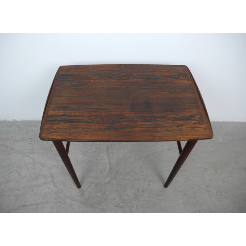 Vintage nesting tables in rosewood, Denmark 1960