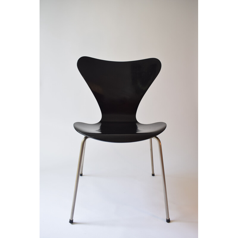 Set de 4 chaises vintage "Série 7" d'Arne Jacobsen pour Fritz Hansen, 1960