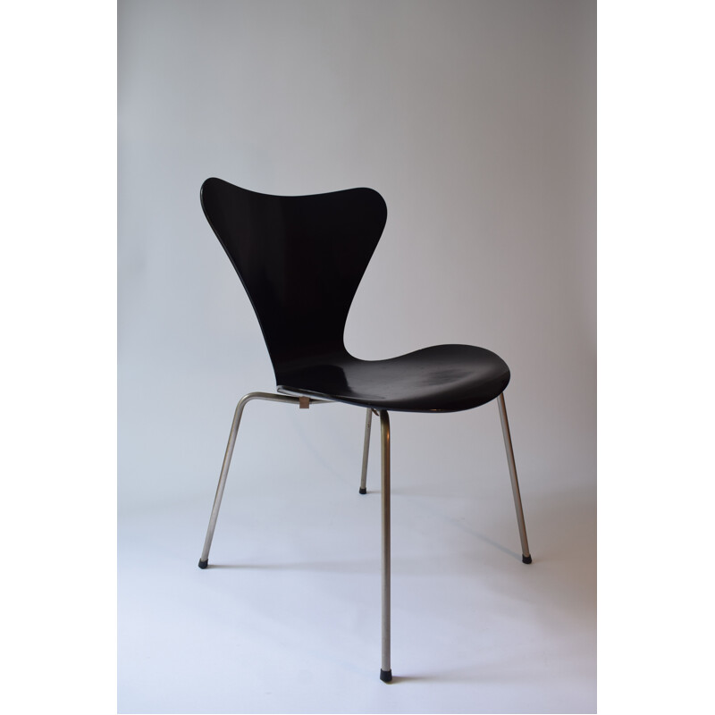 Vintage "Series 7" 4-chairs set by Arne Jacobsen's for Fritz Hansen, 1960