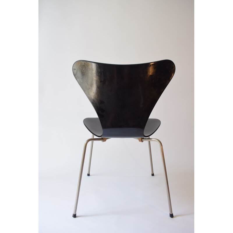 Set de 4 chaises vintage "Série 7" d'Arne Jacobsen pour Fritz Hansen, 1960