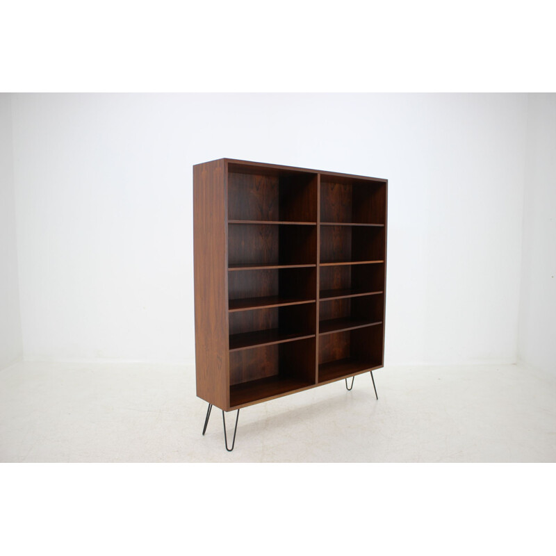 Vintage rosewood bookcase by Omann Jun, Denmark, 1960s 