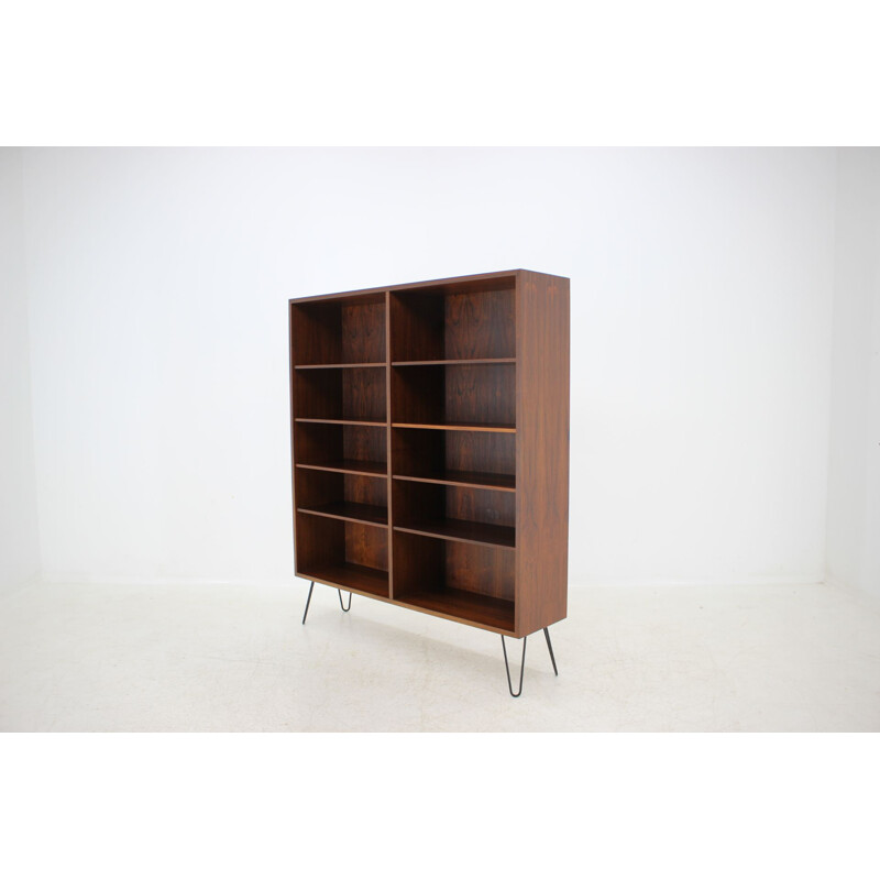 Vintage rosewood bookcase by Omann Jun, Denmark, 1960s 