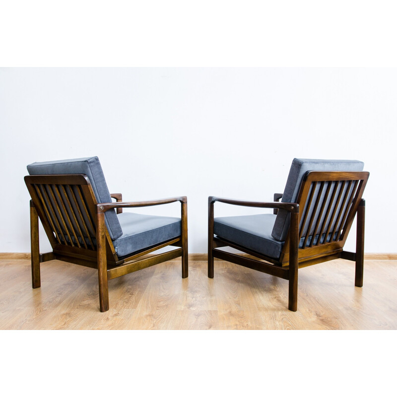 Ensemble de 2 fauteuils vintage "B-7752" par Zenon Bôczyk, 1960