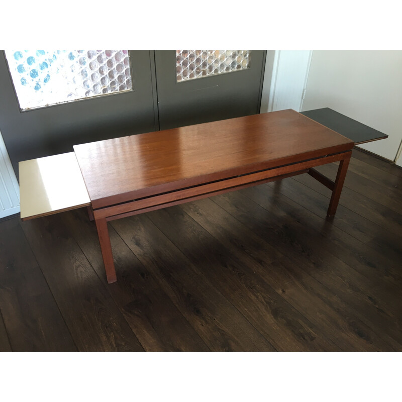 Scandinavische teakhouten salontafel, 1960