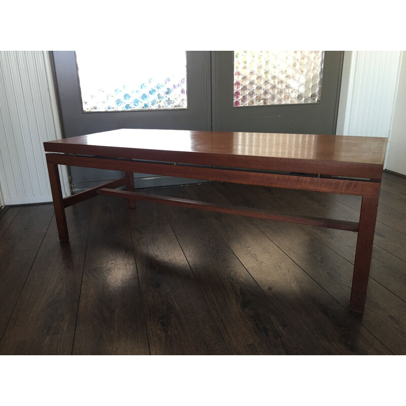 Scandinavian vintage teak coffee table, 1960