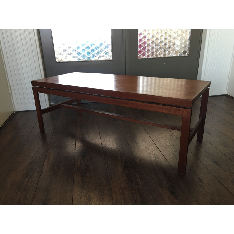 Scandinavian vintage teak coffee table, 1960