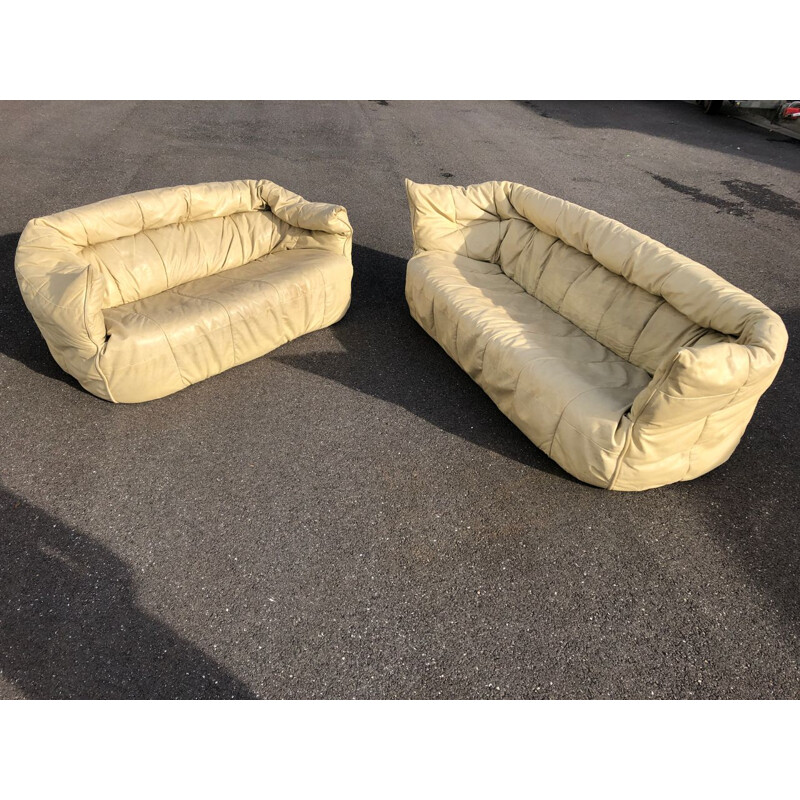 Vintage 2-Sitzer-Sofa Brigantin von Michel Ducaroy für Ligne Roset, 1980