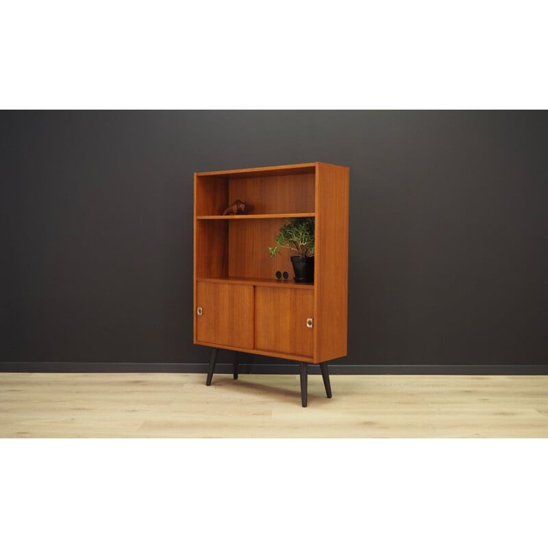 vintage bookcase in teak 1960 1970