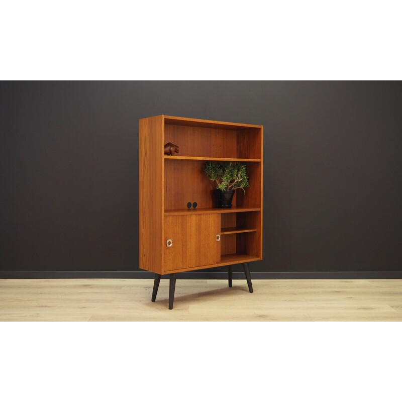 vintage bookcase in teak 1960 1970