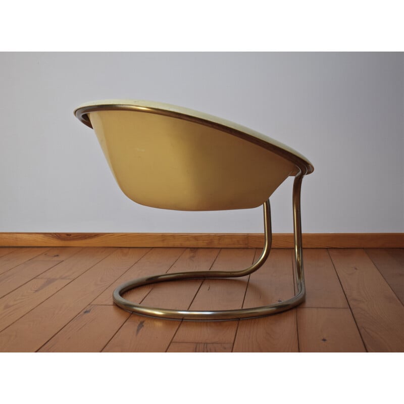 Fauteuil Mercurio vintage de Claude Courtecuisse pour Steiner, 1969