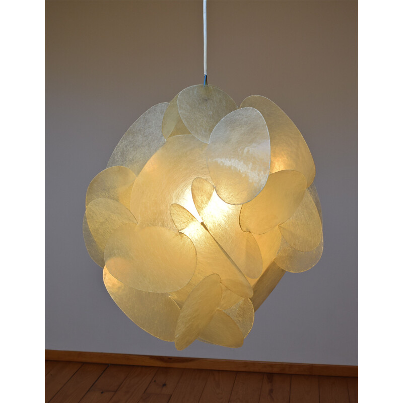 Vintage hanging lamp by Enrico Botta for Sundown 1960s