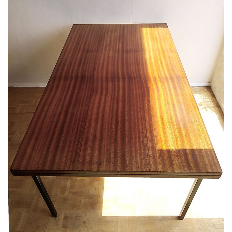 Vintage dining table by René Jean Caillette, Charron edition , 1950