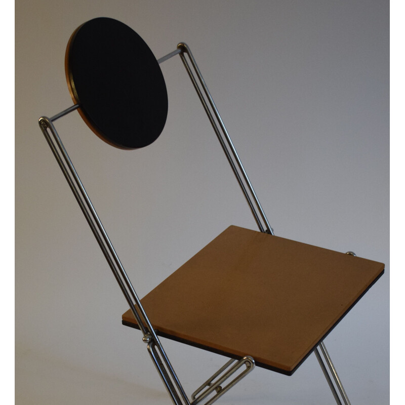 Vintage R.J.C. chair by René-Jean Caillette, 1986