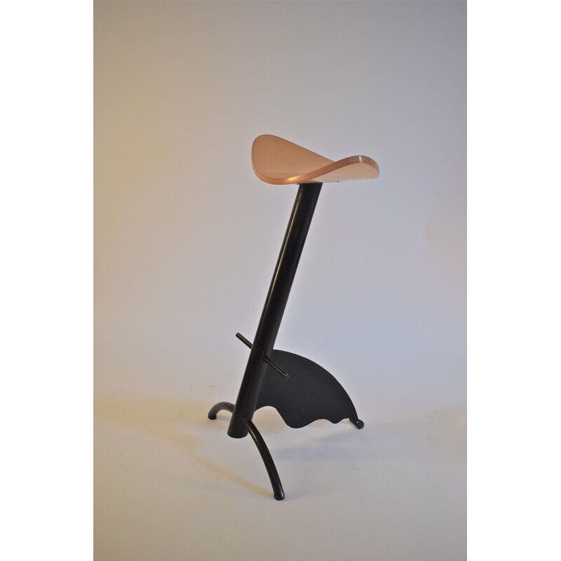 Vintage Platform stool by Maurizio Peregalli, 1980s