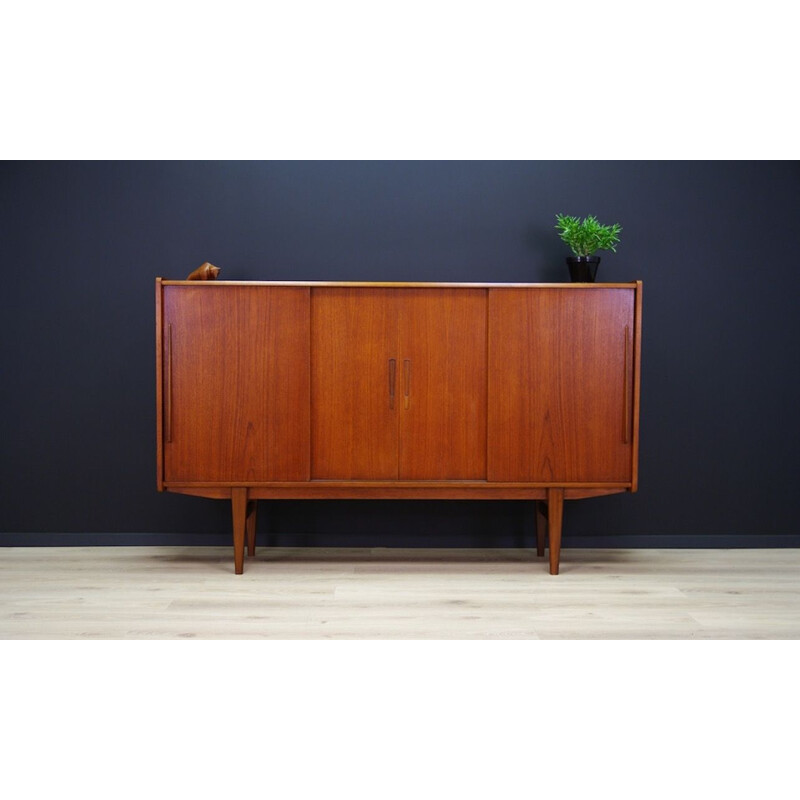 Buffet en teck vintage par Es Mobler, 1960-1970