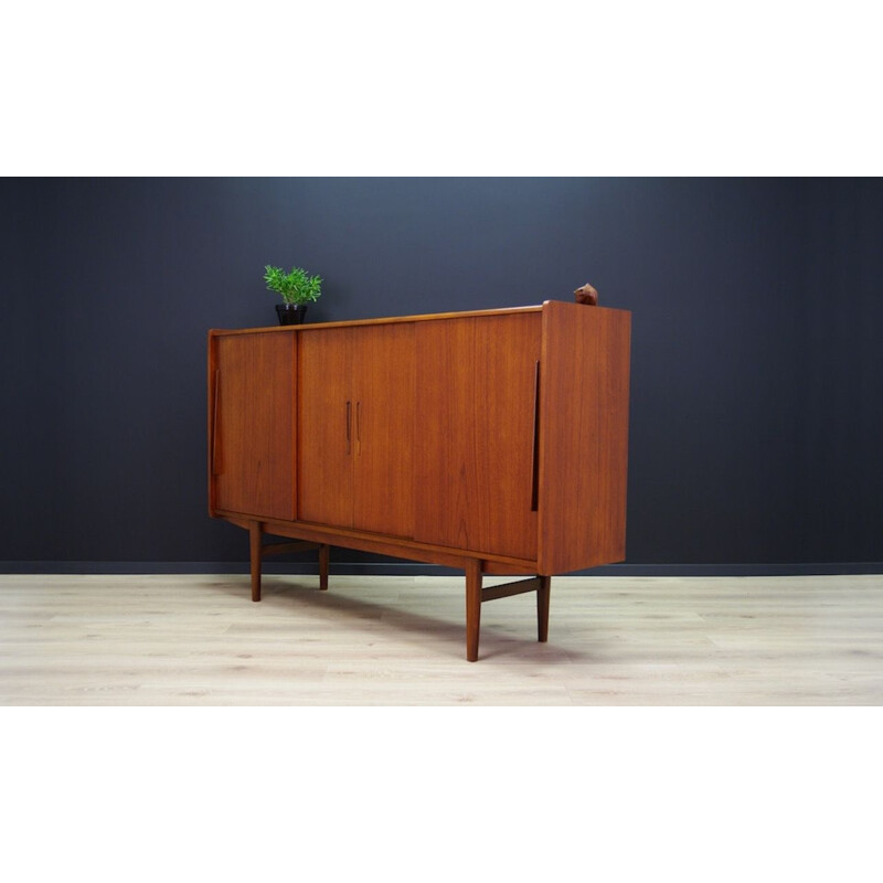 Buffet en teck vintage par Es Mobler, 1960-1970