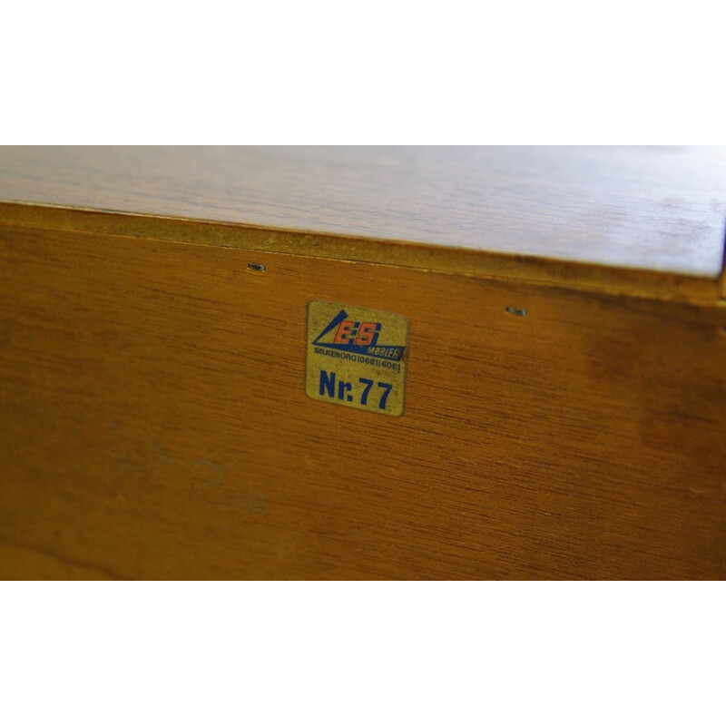 Vintage teak sideboard by Es Mobler, 1960s-1970s